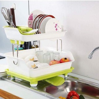 KỆ ĐỂ BÁT ĐĨA 2 TẦNG ĐA NĂNG CAO CẤP