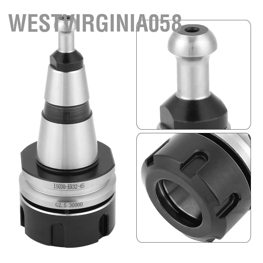 Westvirginia058 ISO30 ER32 45L Balance Collet Chuck G2.5 30000RPM CNC Tool Holder