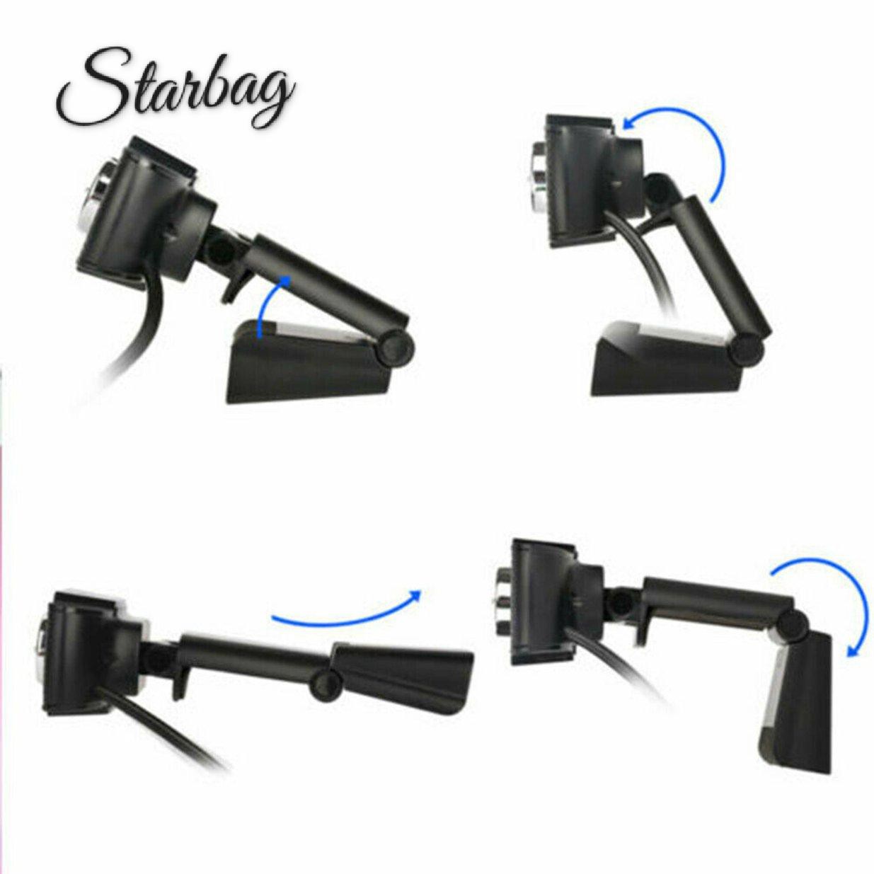 [star] HD USB camera Built-in noise reduction microphone White light design Broadly compatible Auto focus Plug and play