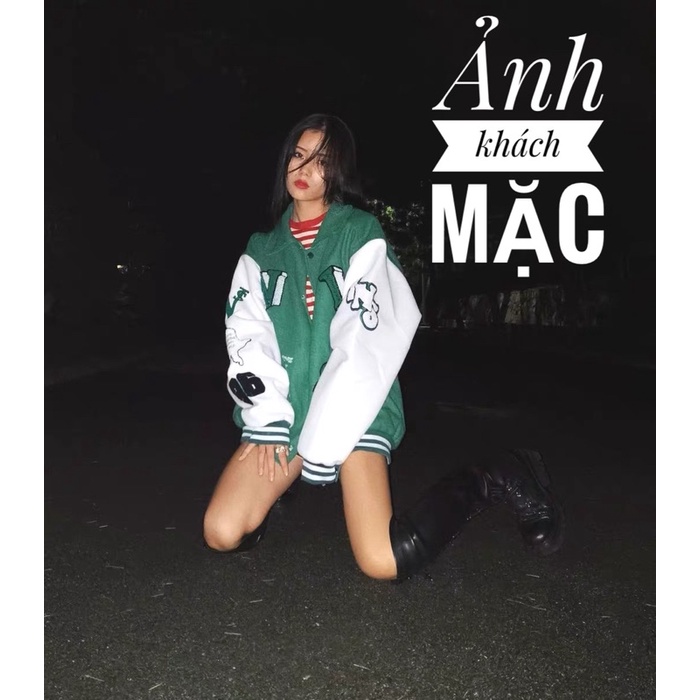 Áo Varsity Nam nữ  , áo bomber phong cách trẻ trung chất lượng