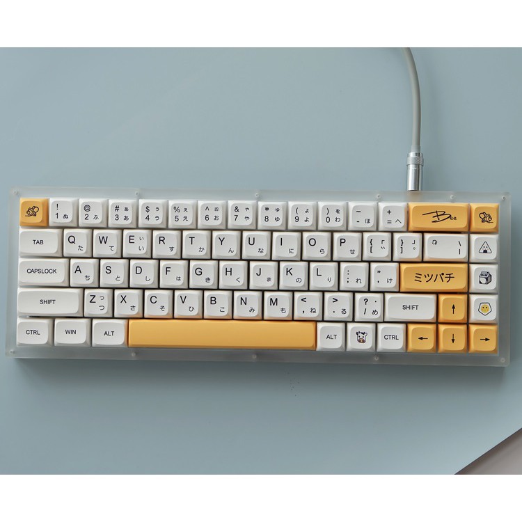 Keycap PBT XDA Shimmer, Milk kiểu in Dyesub nút bàn phím cơ phù hợp nhiều loại bàn phím cơ bản