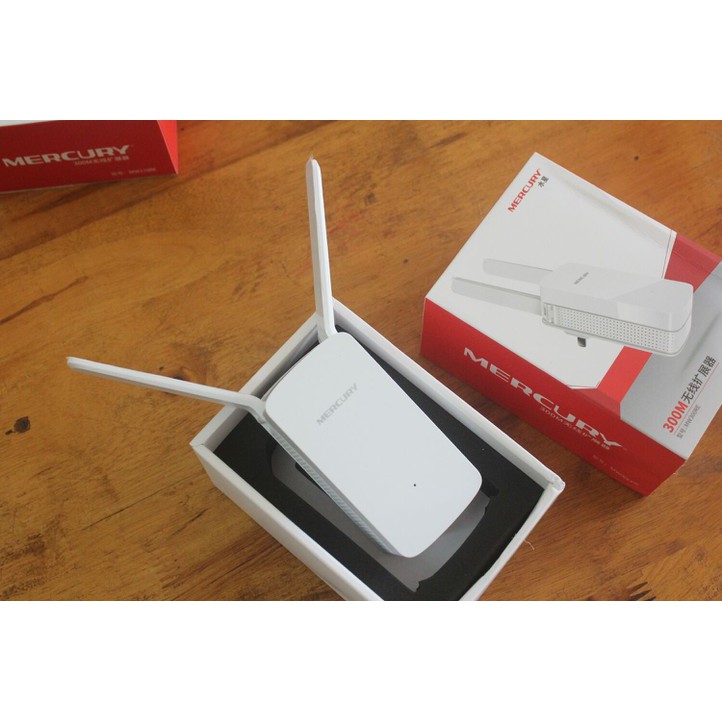 Bảo hành 12 tháng Bộ Kích Sóng Wifi 2 Râu Mercury