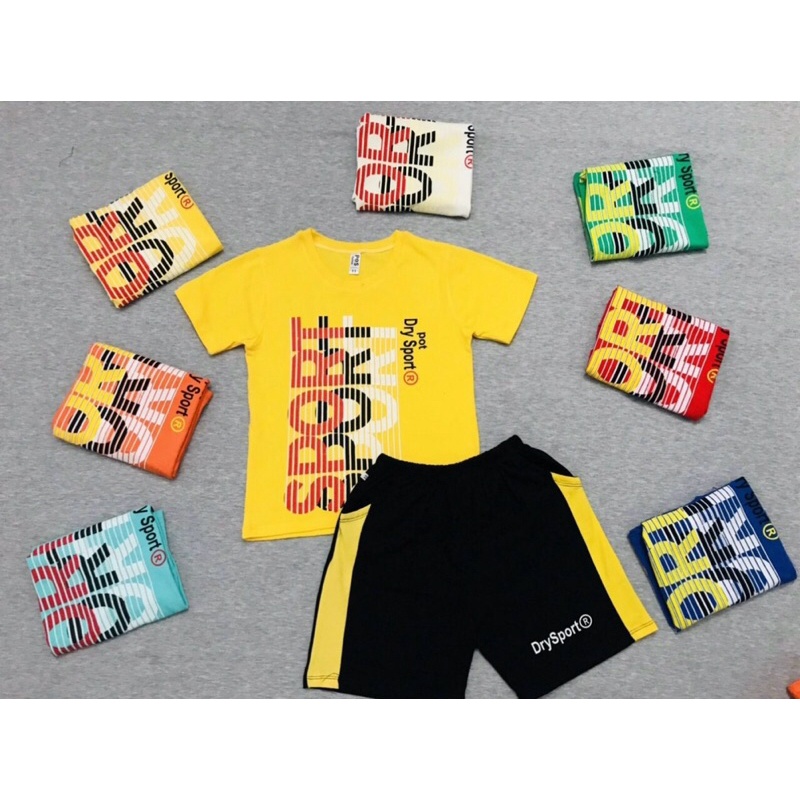 Sale đồ bộ bé trai size đại