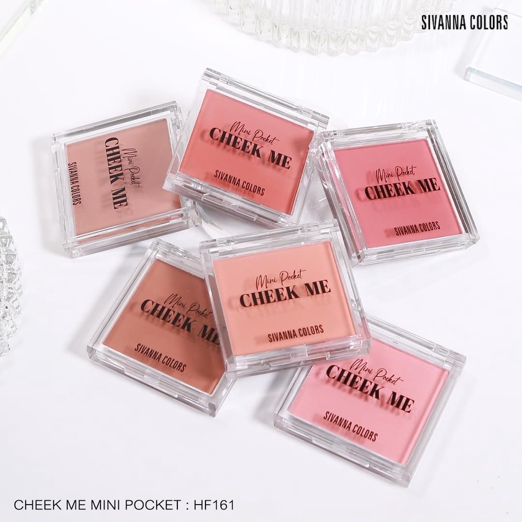 Phấn Má Hồng Sivanna Cheek Me Mini Pocket HF161 Thái Lan