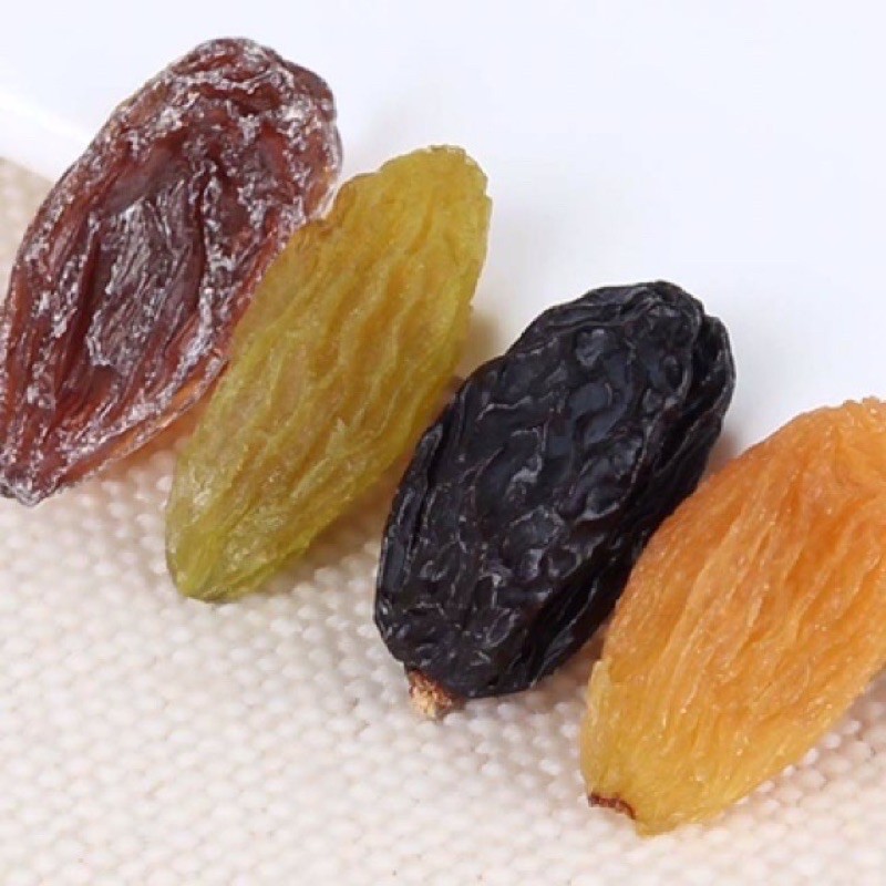 Nho khô Ấn Độ Raisin các màu 500g