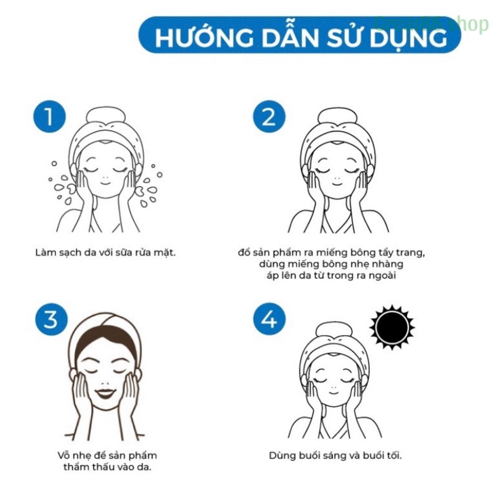 Nước hoa hồng mamonde great86 toner diếp cá se khít lỗ chân lông kiểm soát dầu chai 250ml