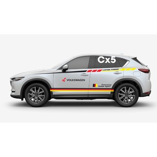 Tem Dán Sườn Xe Ô Tô Dòng SUV
