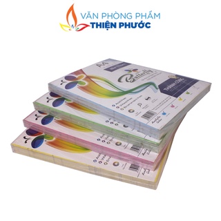 Bìa thơm a4 cứng dày 180gsm xấp 100 tờ thiện phước