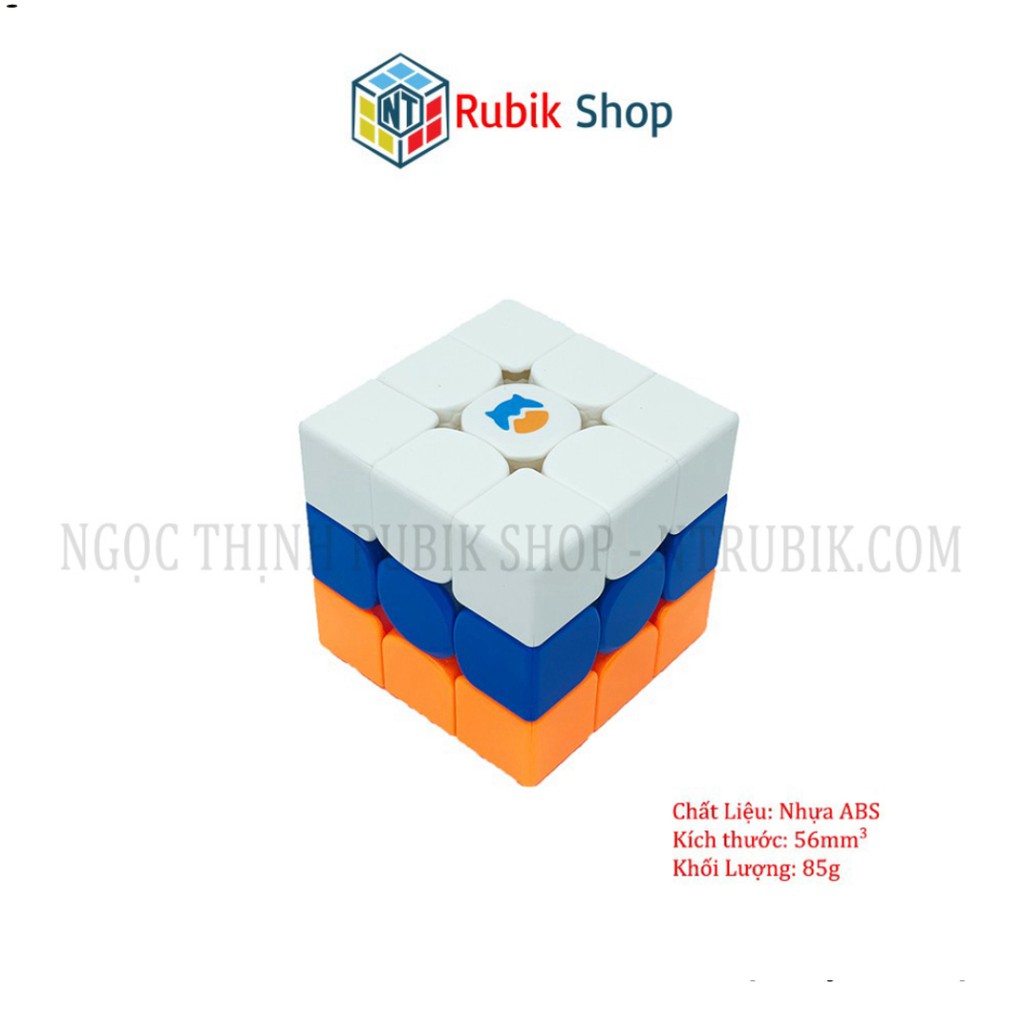 [Siêu hót Gan Monster Go] Rubik 3x3x3 GAN Monster Go MG356 3x3 Rainbow Stickerless