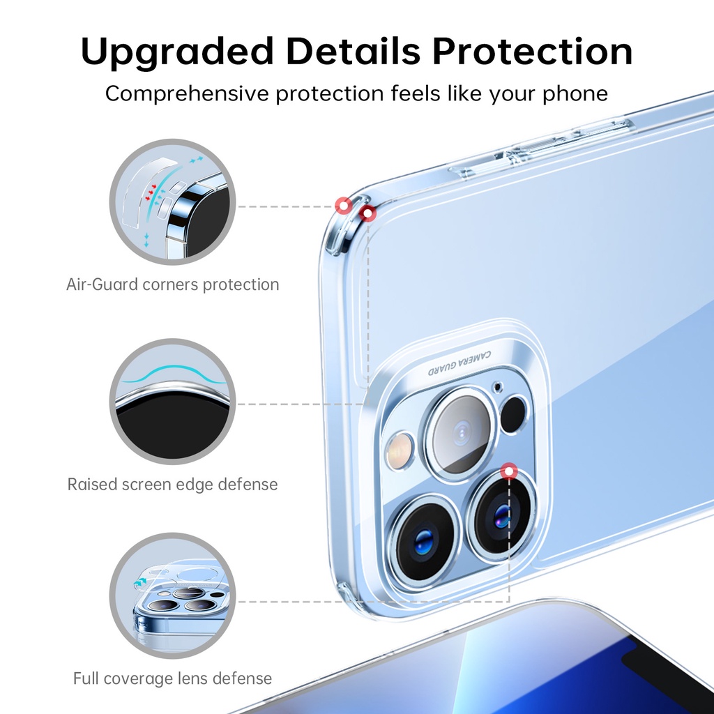 Ốp điện thoại ESR chống xước bảo vệ mặt sau thích hợp cho iPhone 13