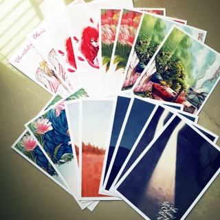 Đặt làm postcard - bookmark [SỐ LƯỢNG ĐẶT TỐI THIỂU 4CÁI]