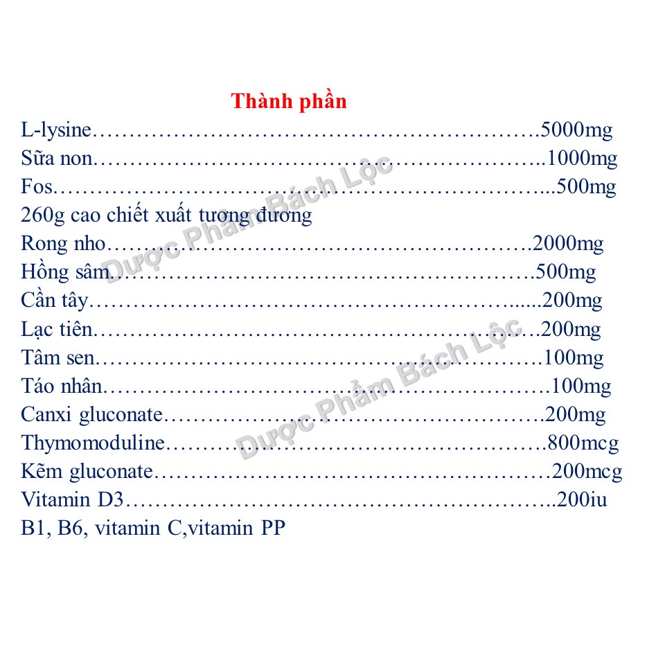 Philatop Sữa Ong Chúa bố sung vitamin, yến sào, hồng sâm giúp ăn ngủ ngon, nâng cao sức đề kháng