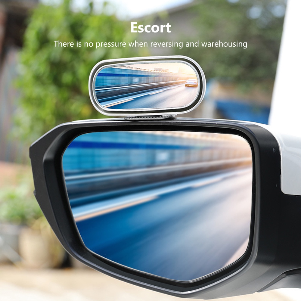 Gương góc rộng loại bỏ điểm mù xe hơi PECHAM gắn gương chiếu hậu 360 độ hỗ trợ đậu xe dễ điều chỉnh chất lượng cao