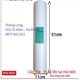 Lõi lọc PP 20 inch béo - Dài 51cm phi 11cm