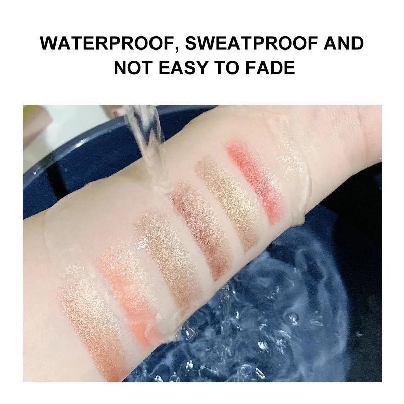 [Hàng mới về] Phấn mắt hai màu dạng thỏi ánh nhũ lấp lánh