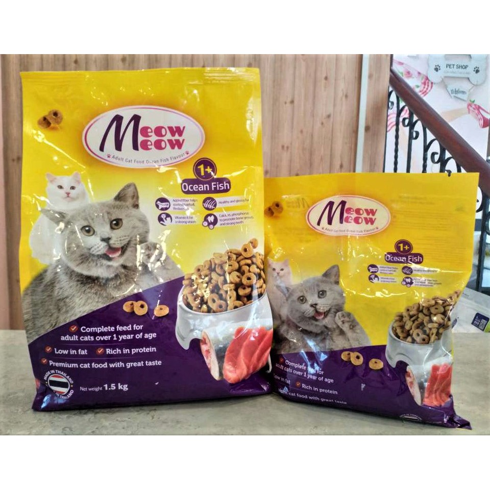 THỨC ĂN CHO MÈO MEOW MEOW (Thái Lan)
