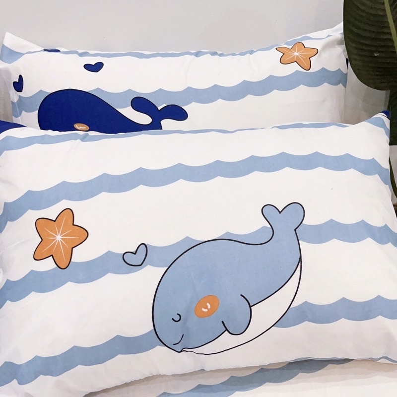 [Ảnh chụp thật]Combo 2 chiếc VỎ GỐI NẰM COTTON POLY (45x65) - Vỏ gối nằm cotton poly_vỏ gối đẹp,dễ thương | BigBuy360 - bigbuy360.vn