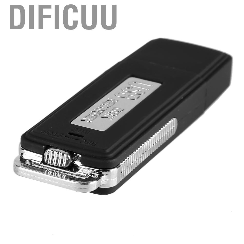 Bút Ghi Âm Thông Minh Dificuu Usb 8gb Kỹ Thuật Số Giảm Tiếng Ồn