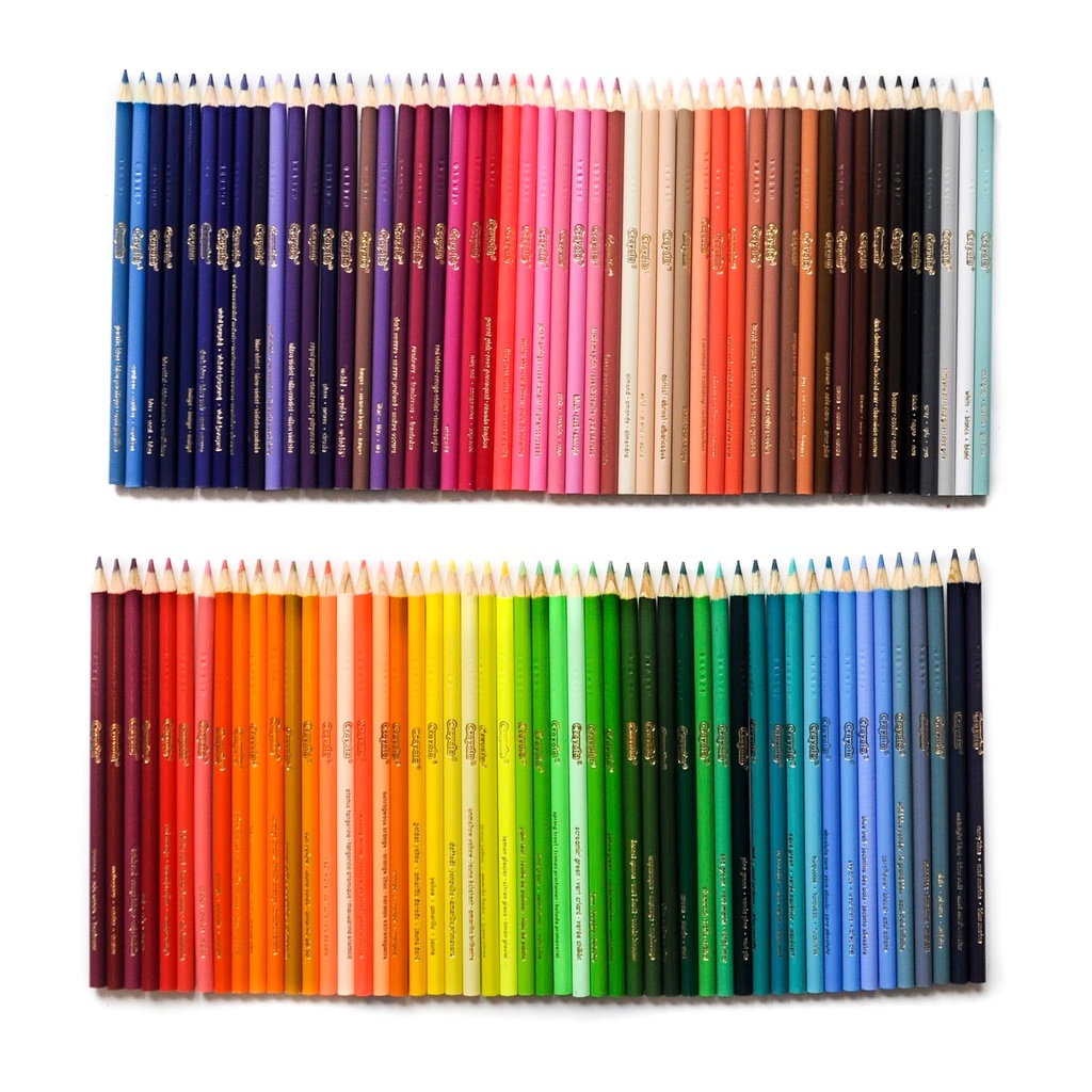 Bộ 12 bút chì màu an toàn cho trẻ Crayola Colored Pencil