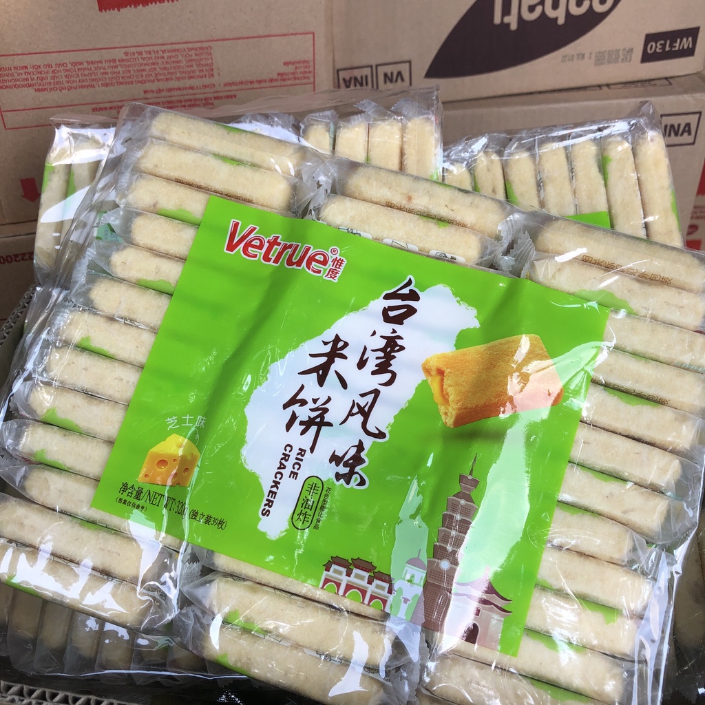 Bánh gạo Đài Loan Vetrue đủ vị 300g