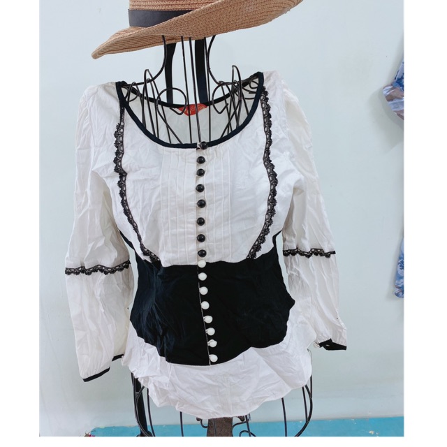 Áo somi tiểu thư size S .TA25