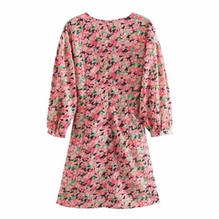 Đầm zara Auth lụa new tag