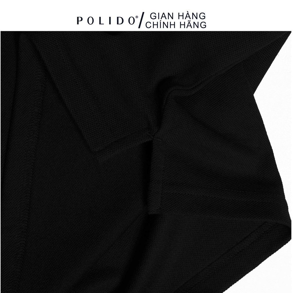 Áo Polo Nam Dài Tay Trơn Basic CEFFYLO Màu Đen Chuẩn Style Thanh Lịch