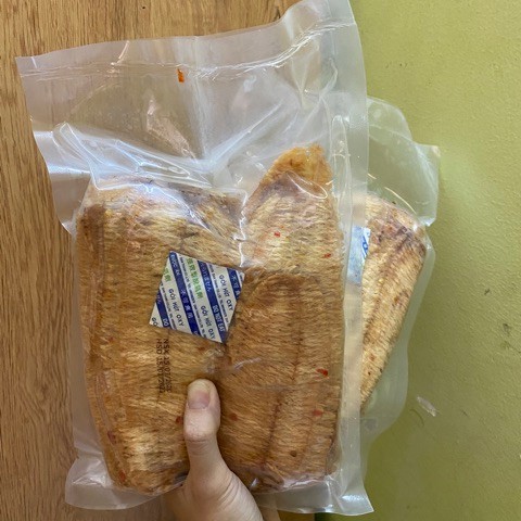 Khô mực cán nguyên con tẩm gia vị  - thơm ngon LOẠI 1