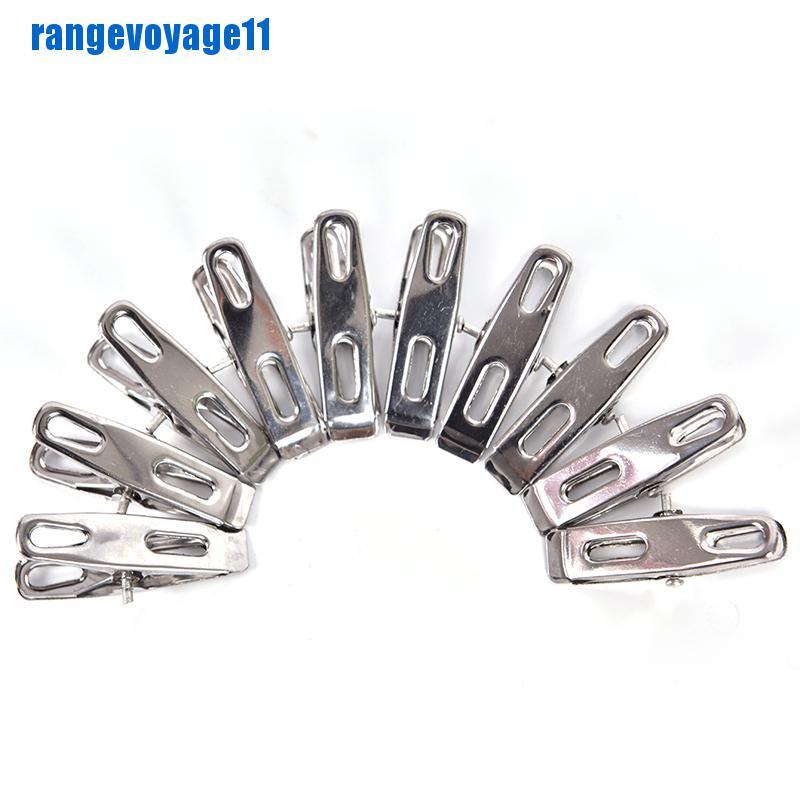 Bộ 20 Móc Treo Quần Áo Bằng Thép Không Gỉ Chất Lượng Cao