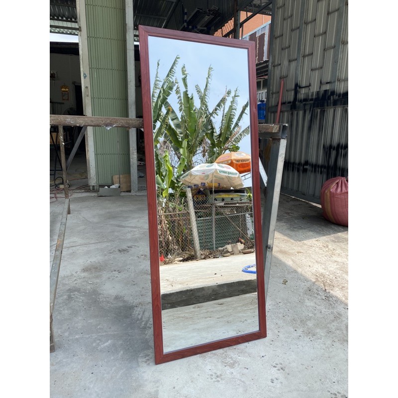 Gương soi toàn thân 42x110 (vân gỗ)