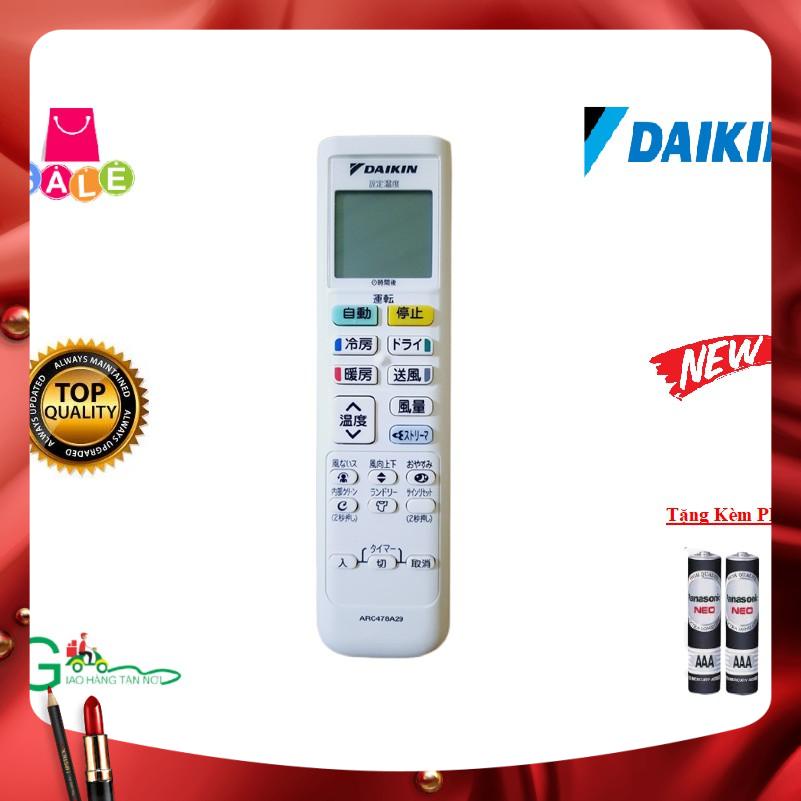 Remote Điều khiển điều hòa Daikin hàng nội địa, nhật bãi - Hàng chính hãng mới 100% Tặng kèm Pin