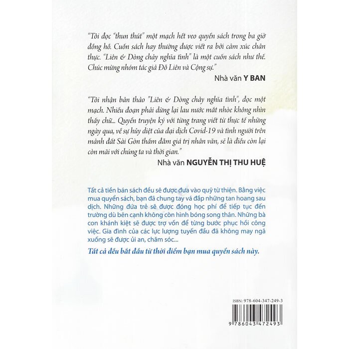 Sách - Liên và dòng chảy nghĩa tình