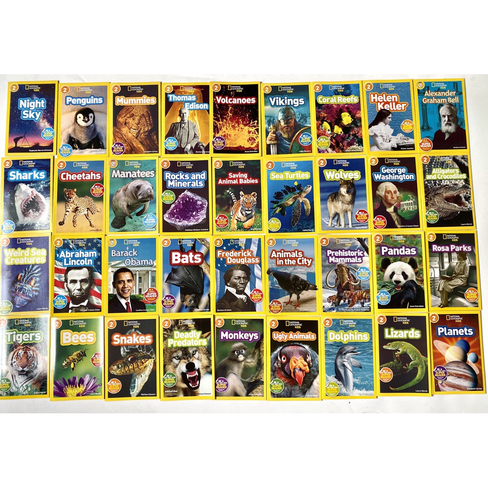 Bộ nhập - National Geographic Kids (Level 2 - 36 Quyển)