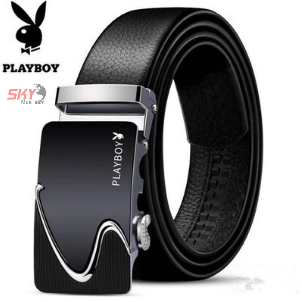 Thắt Lưng Nam Da Thật Cao Cấp + [ Tặng kèm Ví DaMen.bense] - S trắng