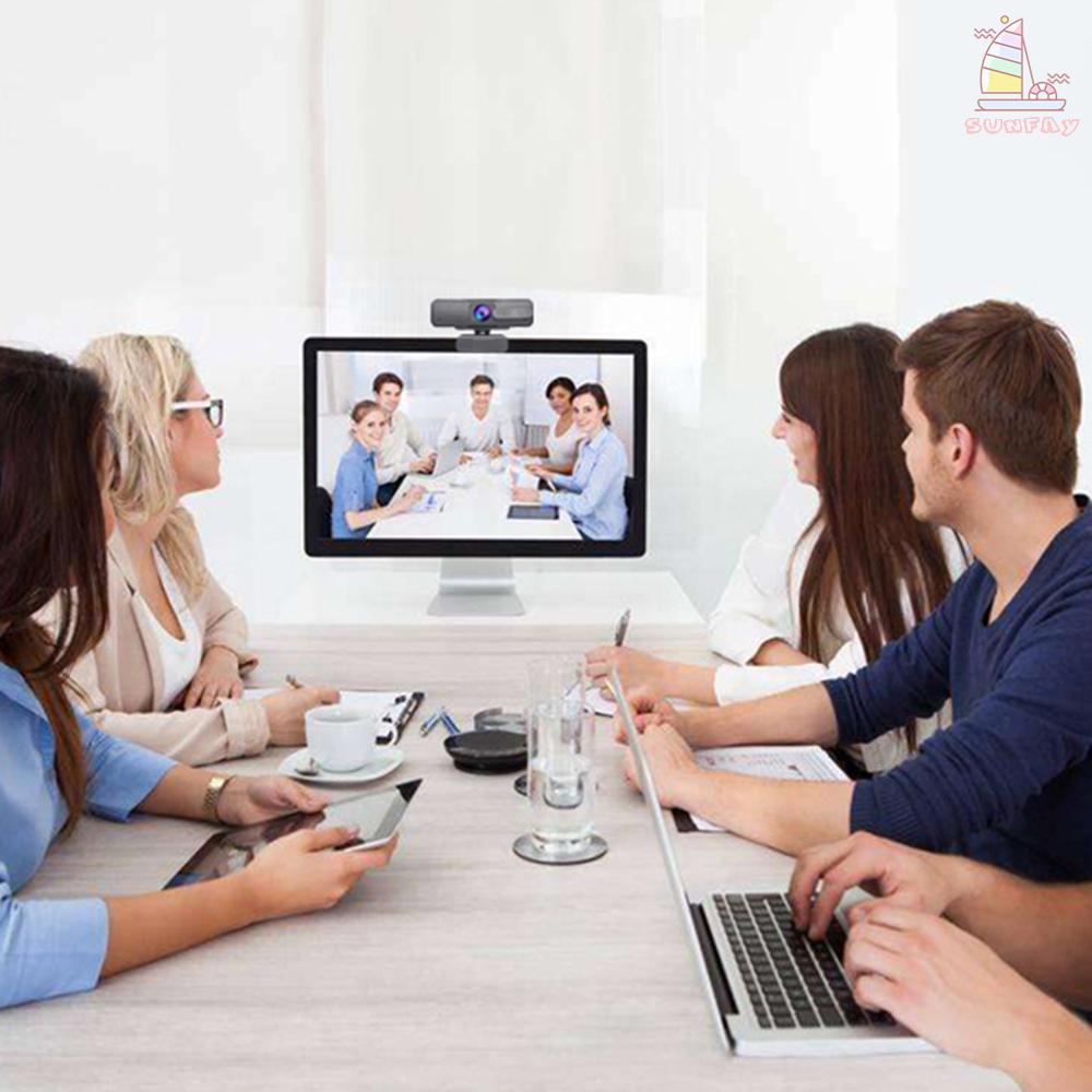 Webcam Ashu 1920x1080p Độ Phân Giải Cao Giảm Tiếng Ồn Tích Hợp Micro Usb2.0 Cổng Sạc Usb | BigBuy360 - bigbuy360.vn
