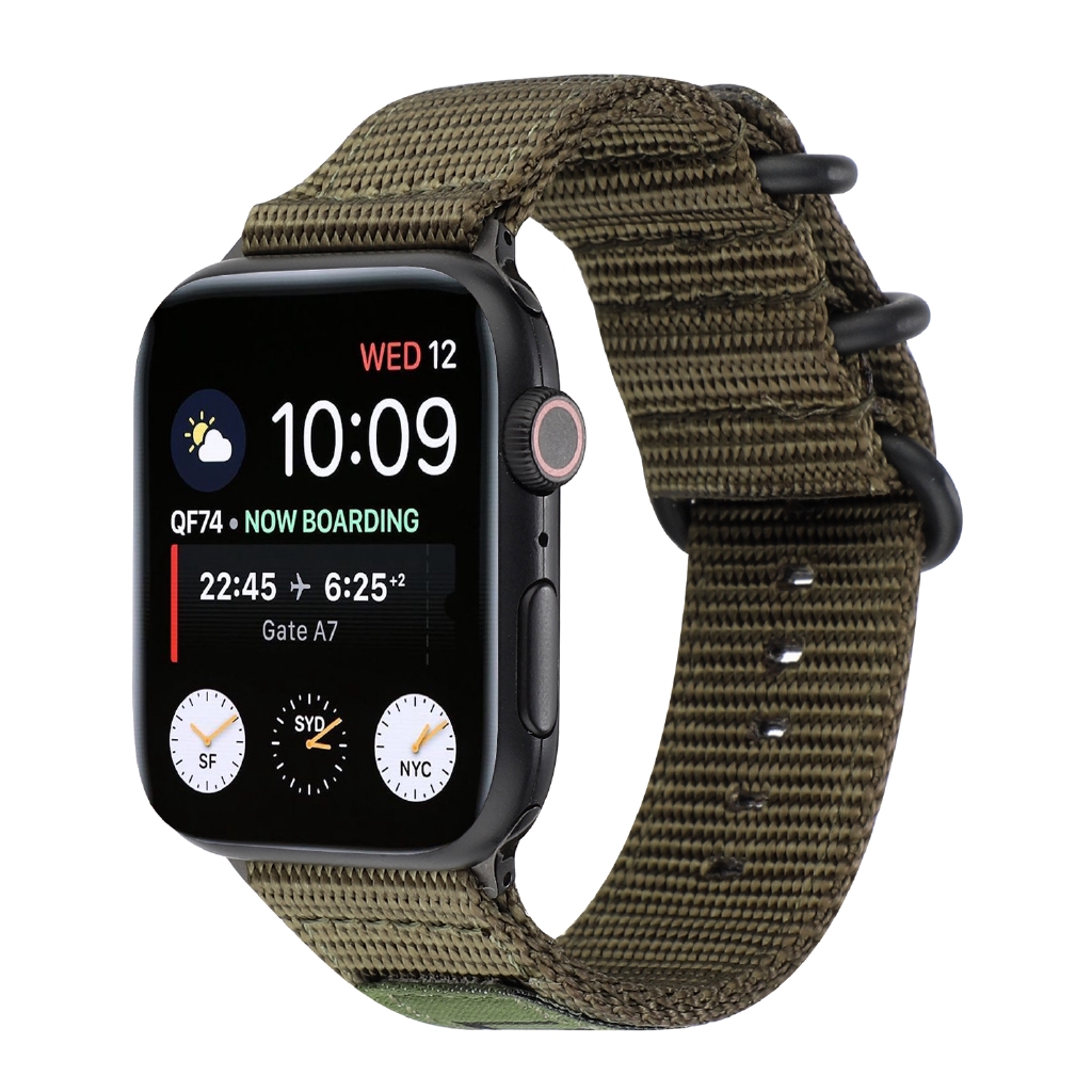 【Apple Watch Strap】Dây Đeo Thay Thế Chất Liệu Vải Dù Cho Apple Watch Series 1 / 2 Series 3 Series 4 Series 5/6/se 38mm 40mm 42mm 44mm