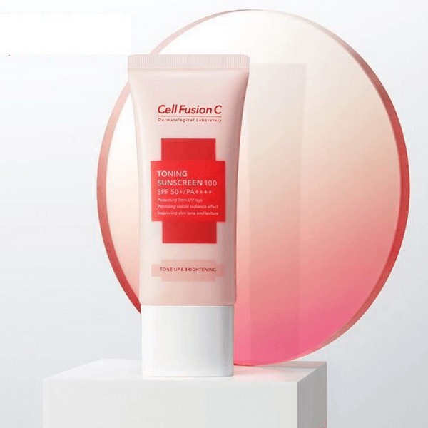 Kem chống nắng Cell Fusion C Toning Sunscreen 100 SPF50+/PA++++ nâng tông da