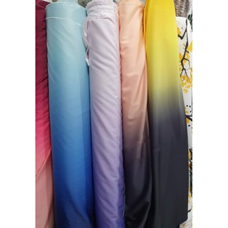 Vải Ombre lụa loang