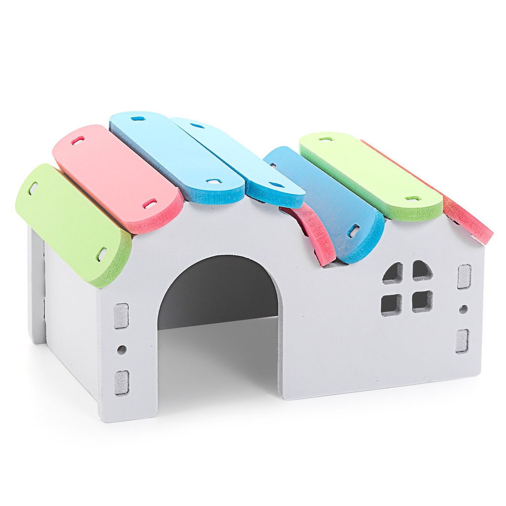 Đồ chơi nhà ở/cầu thang/bập bênh/bóng gỗ đồ chơi dành cho chuột Hamster