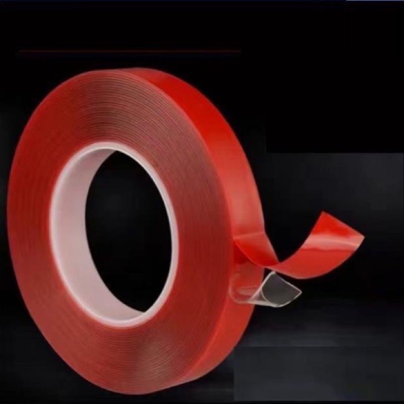 Băng keo trong suốt hai mặt đa năng siêu dính nhiều kích thước