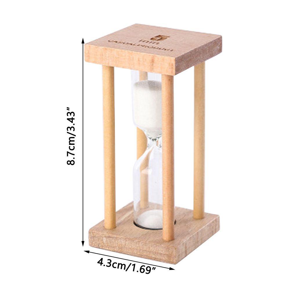 Đồng Hồ Cát Để Bàn Bằng Gỗ