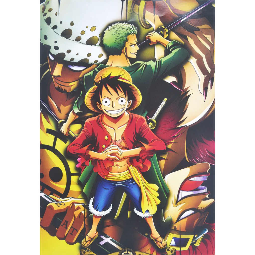 Bộ 8 tấm poster Anime - One Piece [AAM] [PGN23]