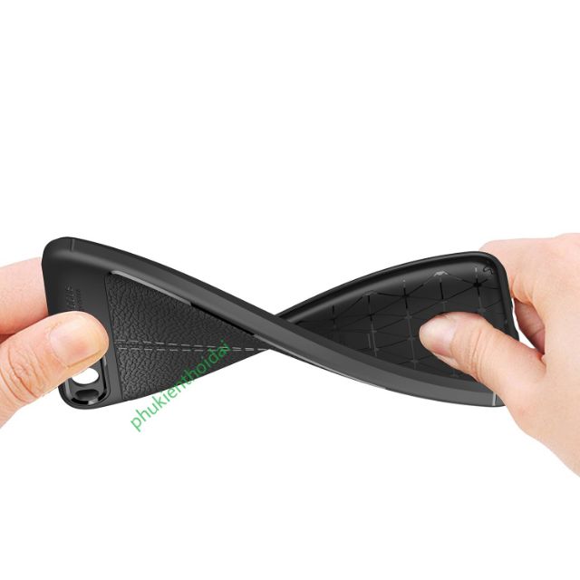 Xiaomi Poco F3 / K40 / K40 Pro ốp lưng chống sốc vân da Auto Focus cao cấp