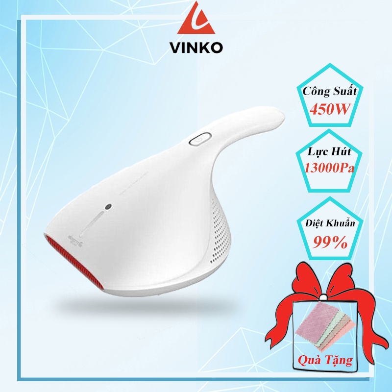 Máy Hút Bụi, Máy Hút Bụi Cầm Tay Diệt Khuẩn Bằng Tia Uv Deerma Cm800