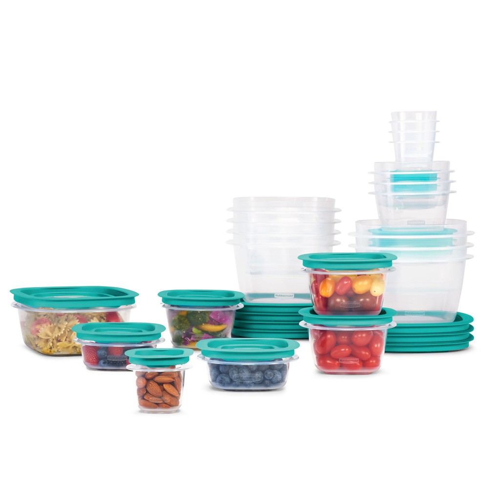 Combo 5 HỘP NHỰA ĐỰNG THỰC PHẨM Rubbermaid Easy Find Lids, 296ml