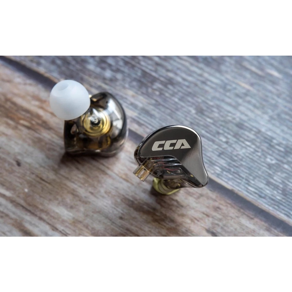 Tai Nghe CCA CRA Nhét Tai Hybrid 1 Dynamic In Ear Hifi | NGHE TẠP nhạc cụ Jazz | Tham chiều | Có Mic