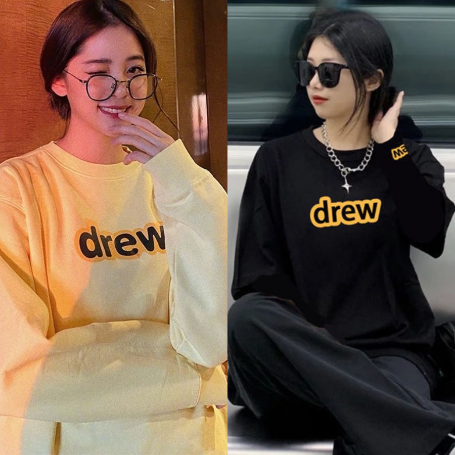 Áo Nỉ Sweater Drew Dài Tay, Form Rộng - Nam, Nữ Unisex - Chất Nỉ 100% Cotton-XX MENS FASHION!