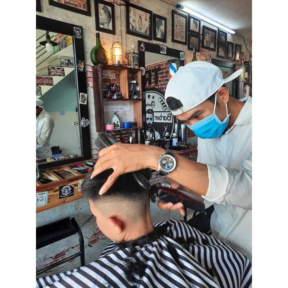 [9 BỘ ] Tranh Trang Trí Salon Tóc - Tranh Barber Shop