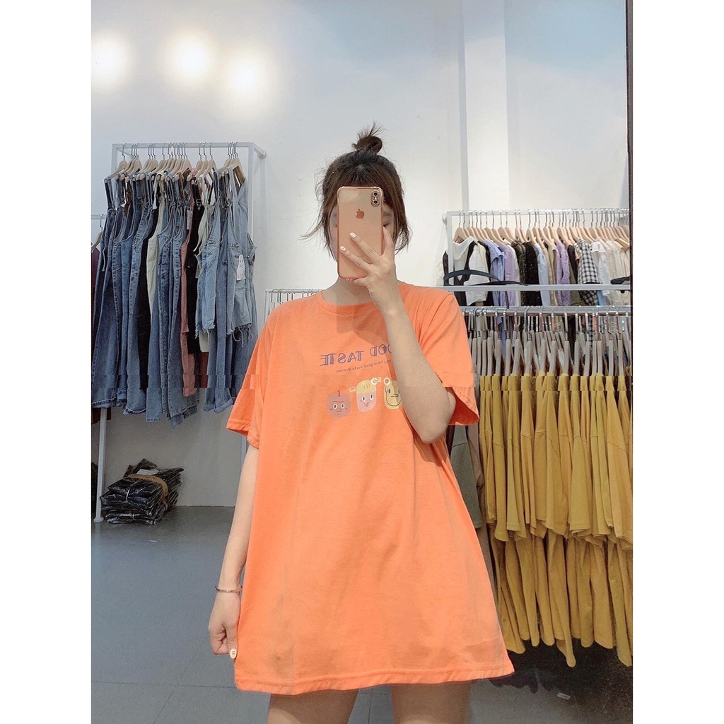 Áo Thun Nữ Good Taste PEONYB Nữ [FREESHIP] 🌸 Phông form rộng tay lỡ, pull dáng oversize màu CAM | TRẮNG | BE Ulzzang 🌸