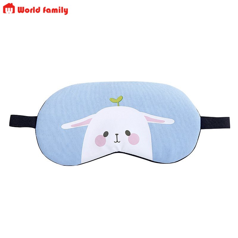 Bịt Mắt Ngủ Họa Tiết Hoạt HìnhThư Giản Massage Mắt(không kèm túi gel)
